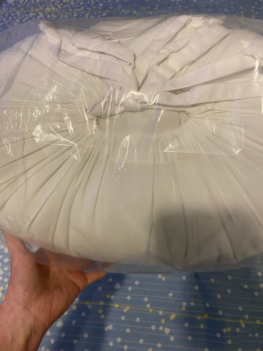 White Microfiber Reversible Comforter - King